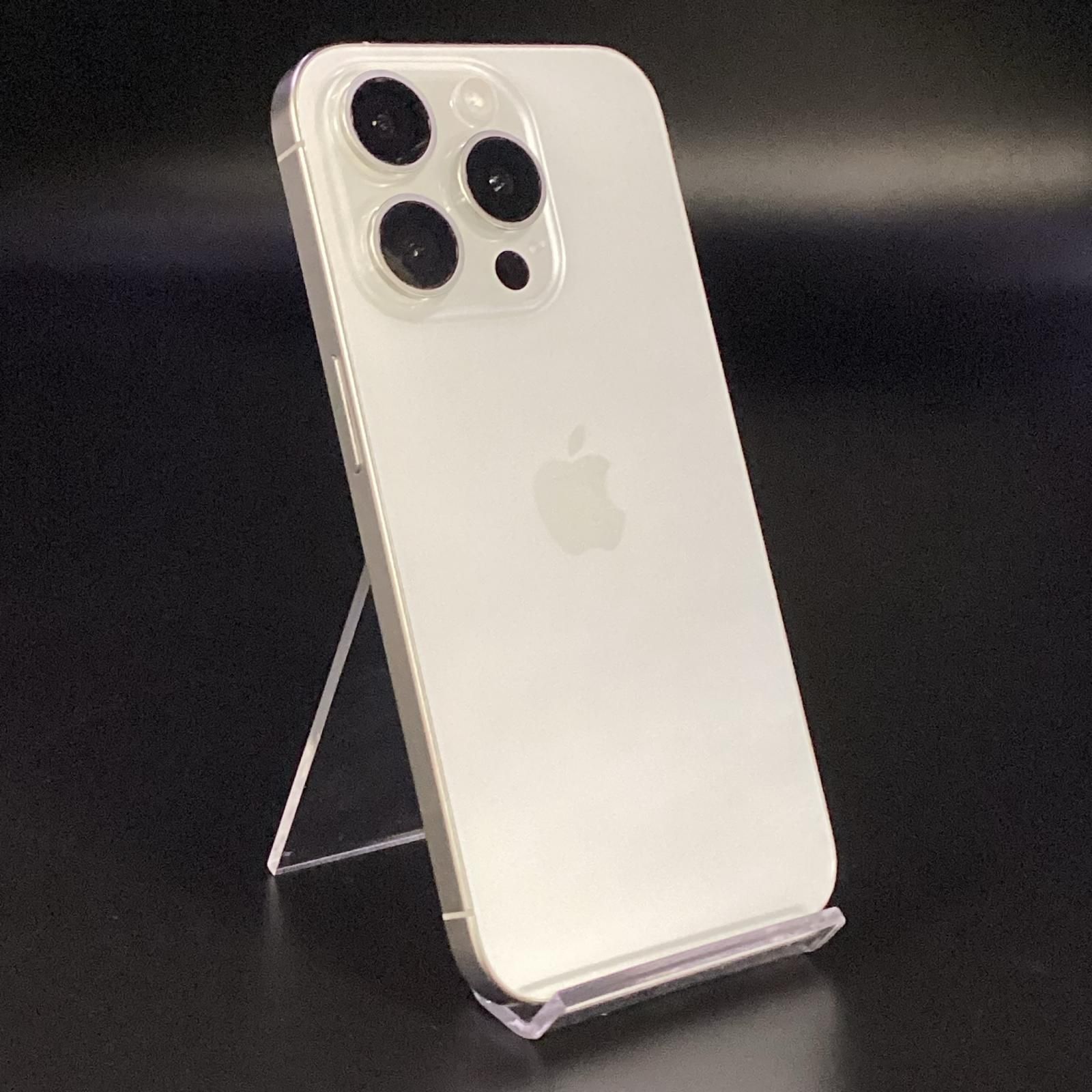 iPhone 15 Pro 1TB ホワイトチタニウム SIMフリー 白ロム 動作確認済