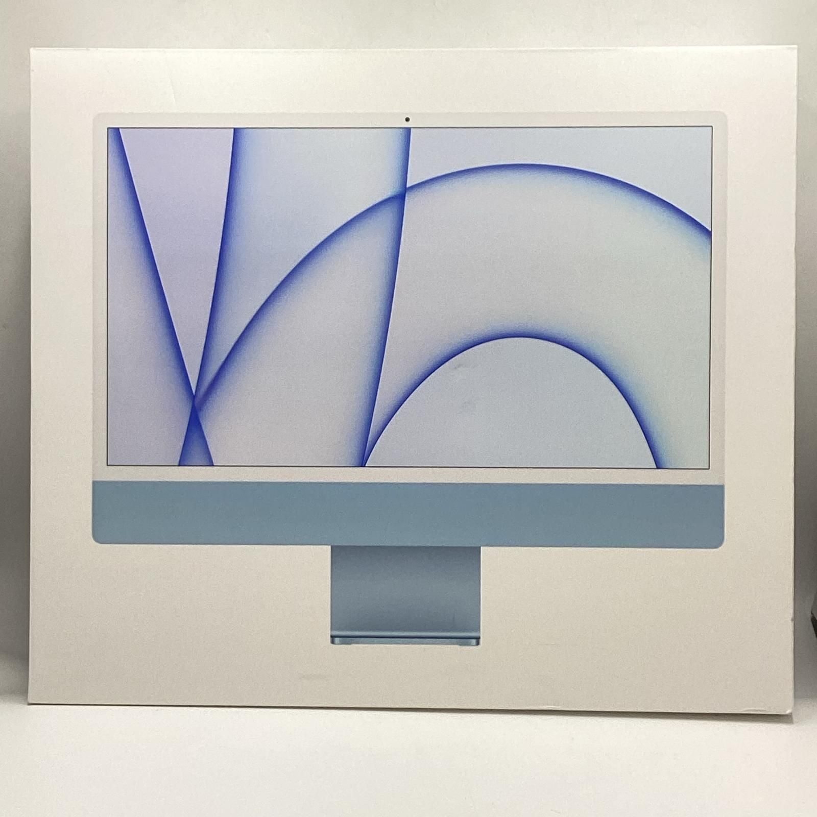 Apple iMac 2021 24インチ Apple M1 8GB SSD 256GB ブルー 動作確認済