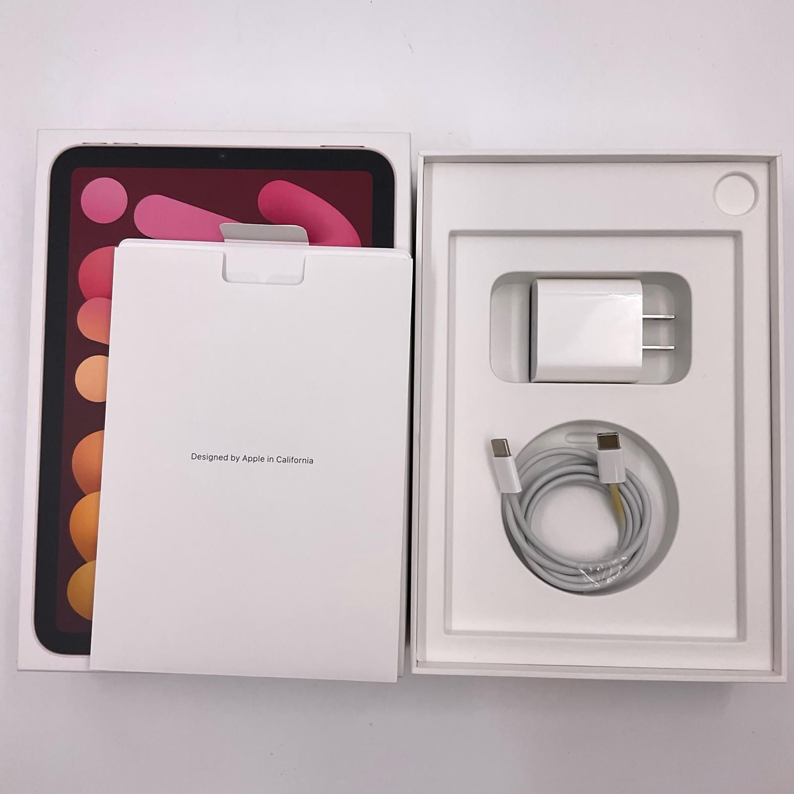 Apple iPad mini 8.3インチ 第6世代 64GB ピンク Wi-Fi 美品 動作確認