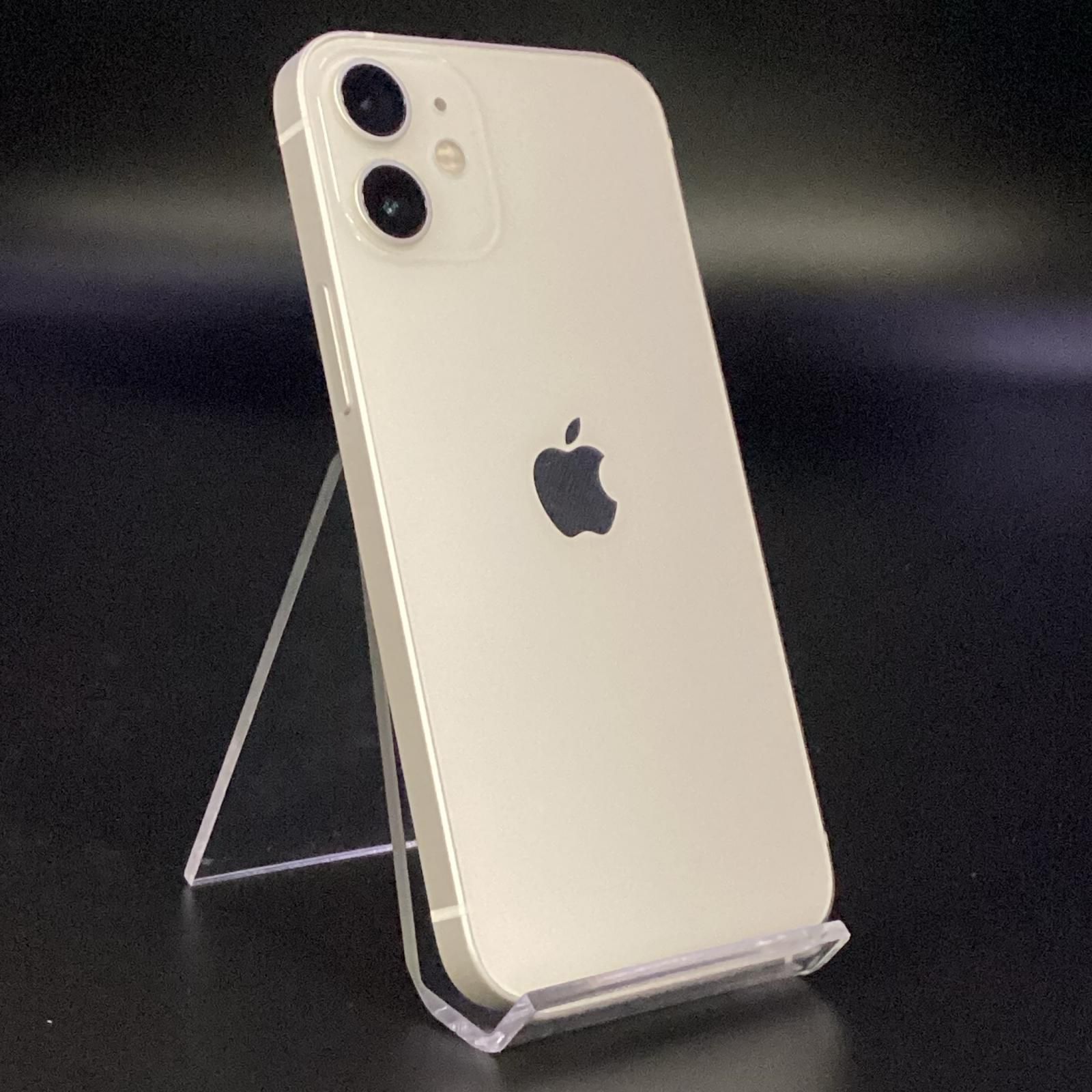 iPhone 12 mini 64GB ホワイト docomo 白ロム 動作確認済 79%【全額