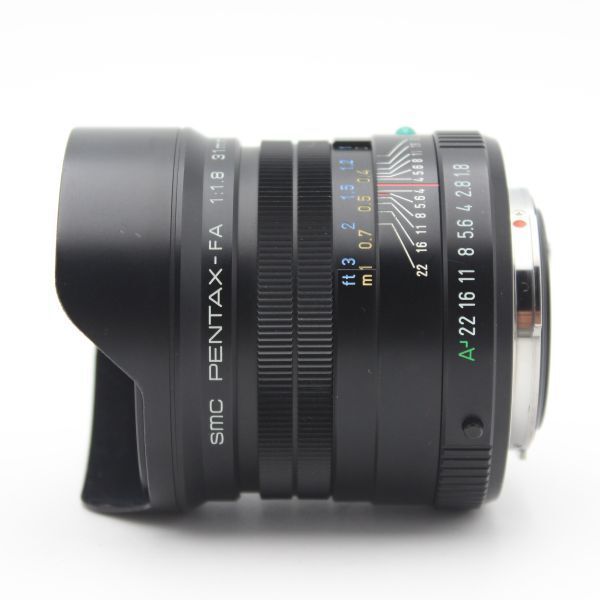 □ほぼ新品□ PENTAX smc PENTAX-FA31mmF1.8AL Limited ブラック