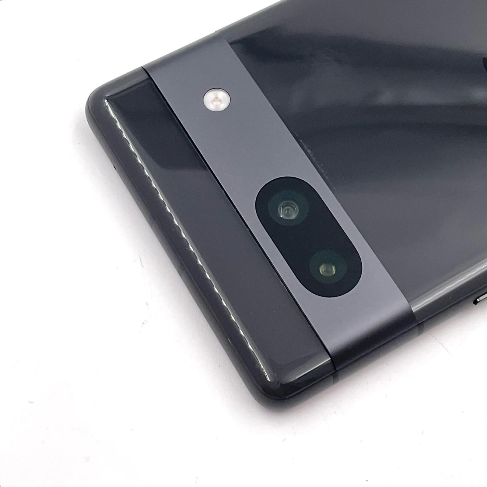 Google Pixel 7a 128GB Charcoal docomo SIMフリー G82U8 白ロム 動作