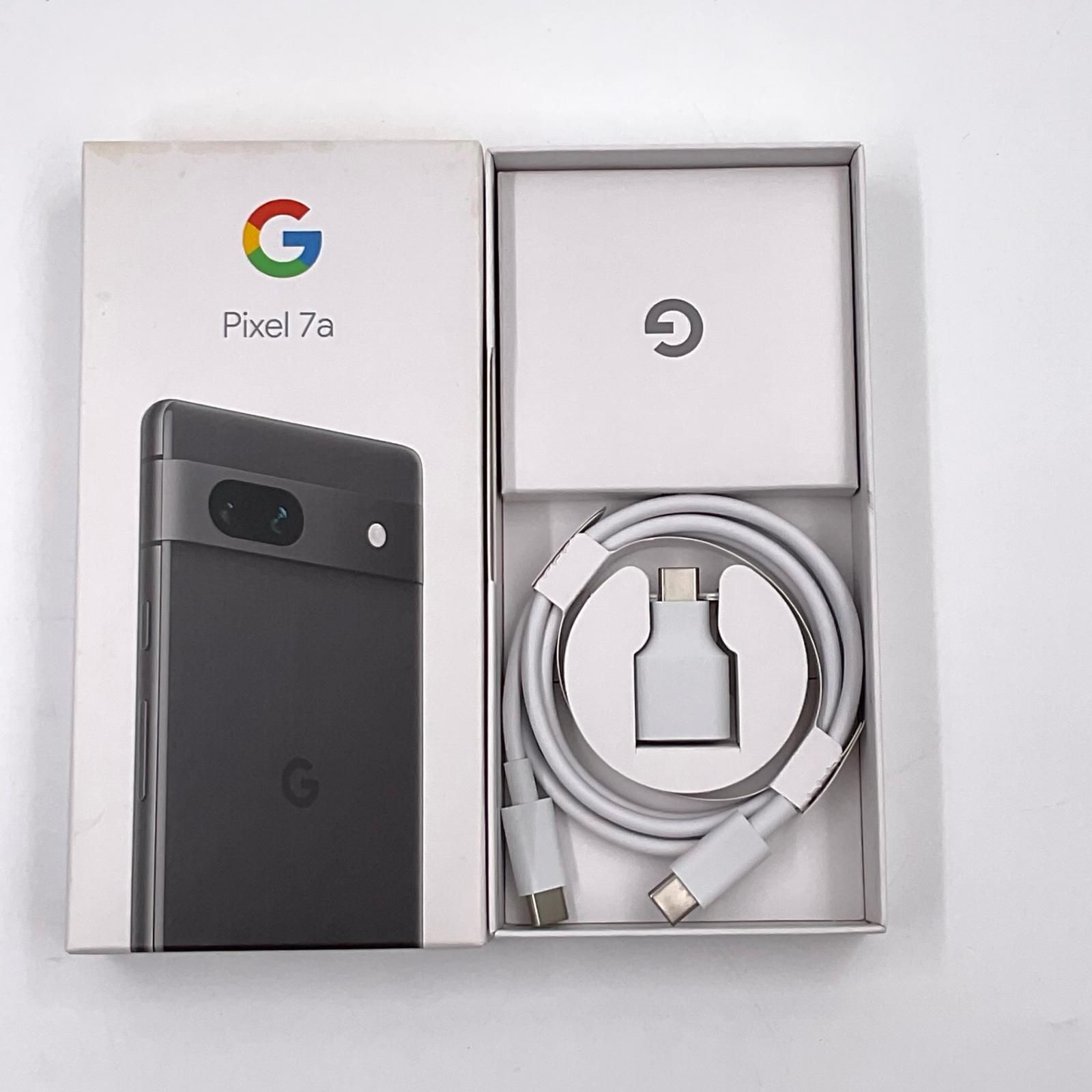 【美品】Google Pixel 7a SIMフリー Charcoal Google Pixel 7a 128GB Charcoal docomo SIMフリー G82U8 白ロム 動作