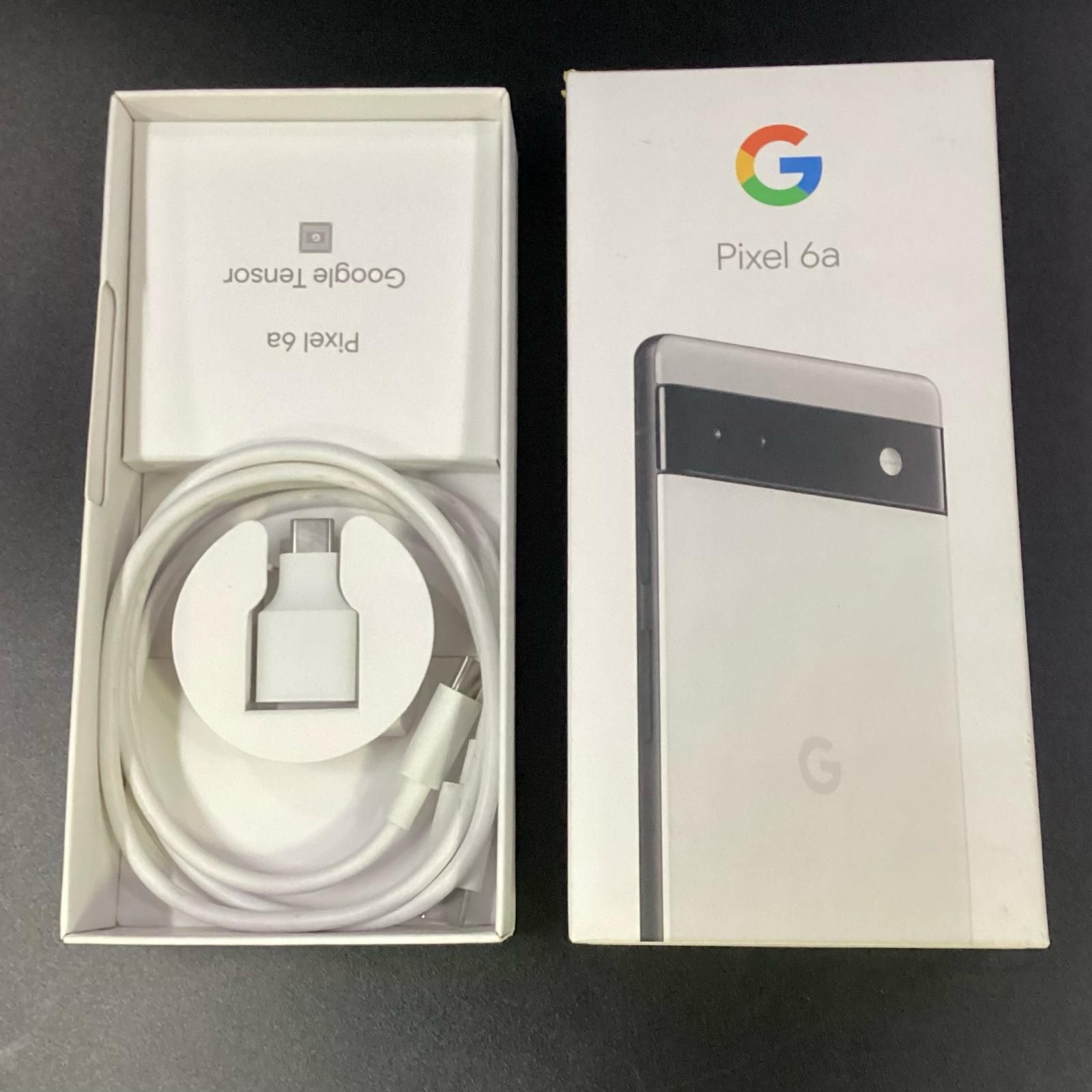 Google Pixel 6a 128GB Chalk au GB17L 白ロム 動作確認済【全額返金