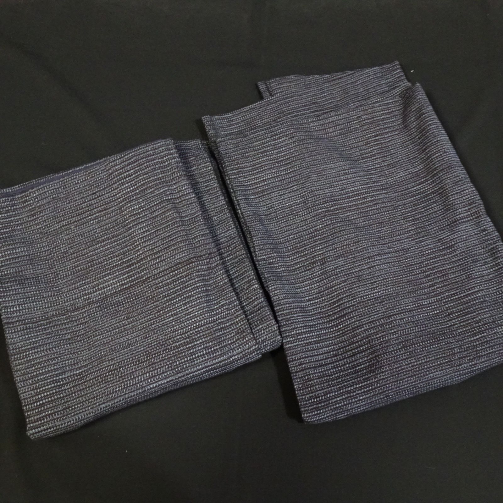 アンティーク 木綿 本場久留米絣 書生絣 アンサンブル 男着物 男羽織【232231】