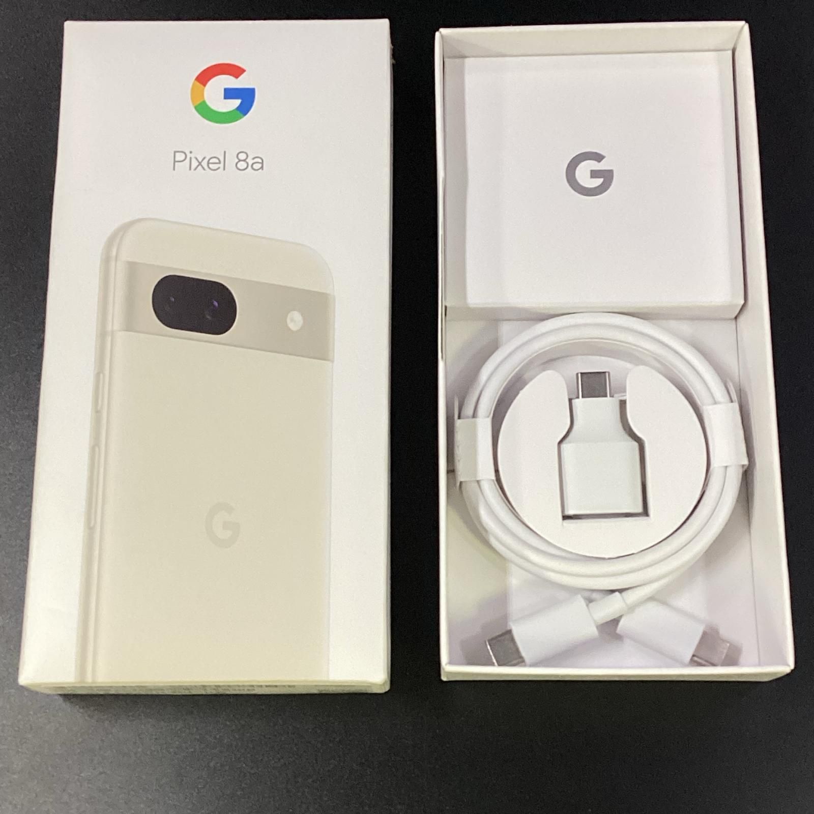 Google Pixel 8a 128GB Porcelain SIMフリー G576D 白ロム 美品 動作