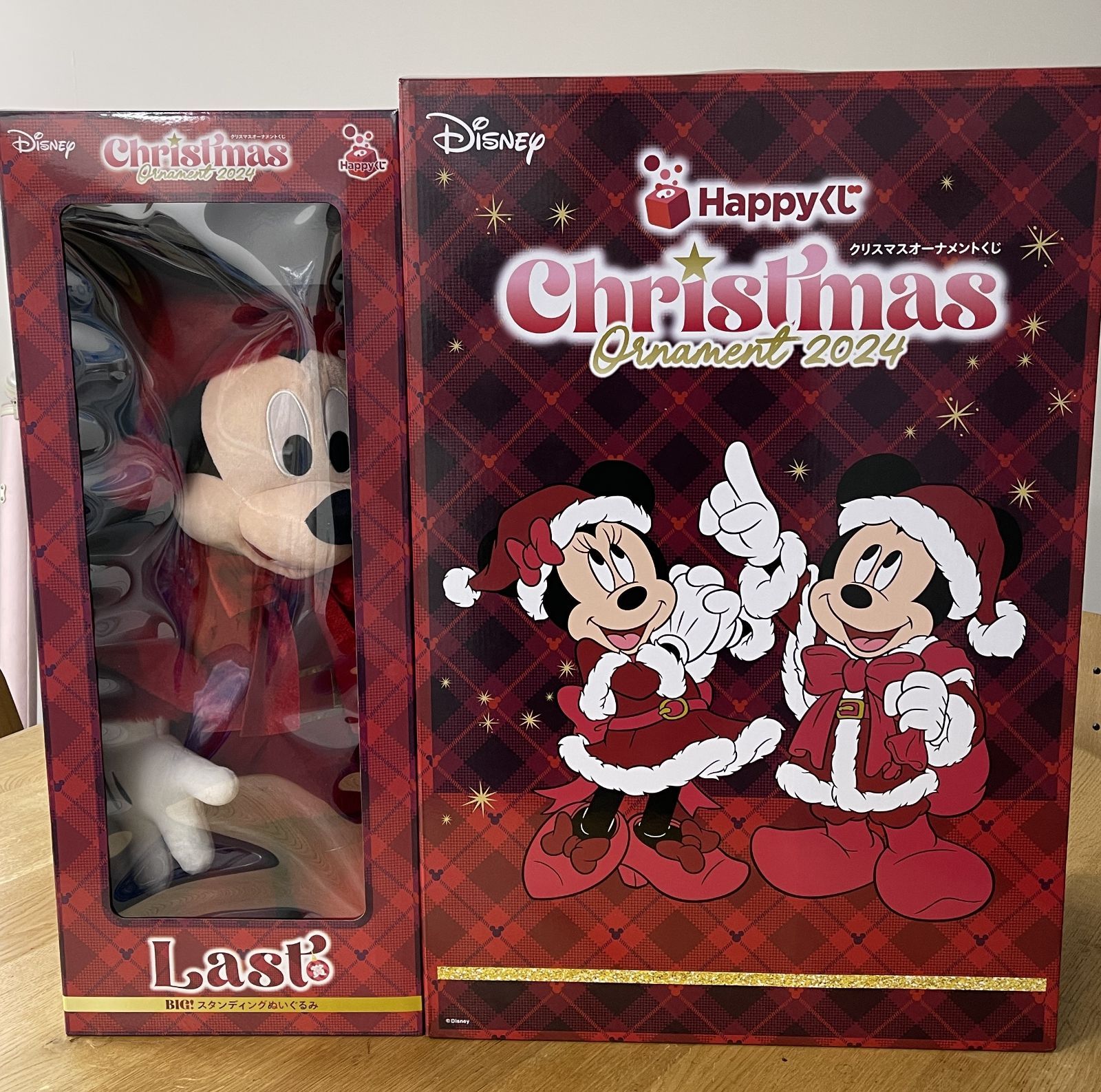 新品】ディズニー Happyくじ クリスマスオーナメントくじ2024 ラスト賞