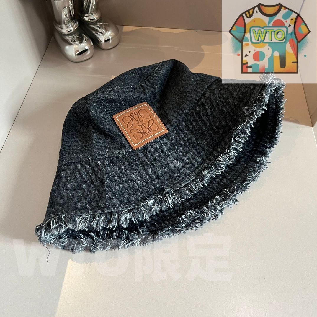 美品⭐︎⭐︎⭐︎ LOEWE デニムバケットハット　59 LOEWE ロエベ バケットハット DENIM BUKET K820HB1XAJ メンズ デニム