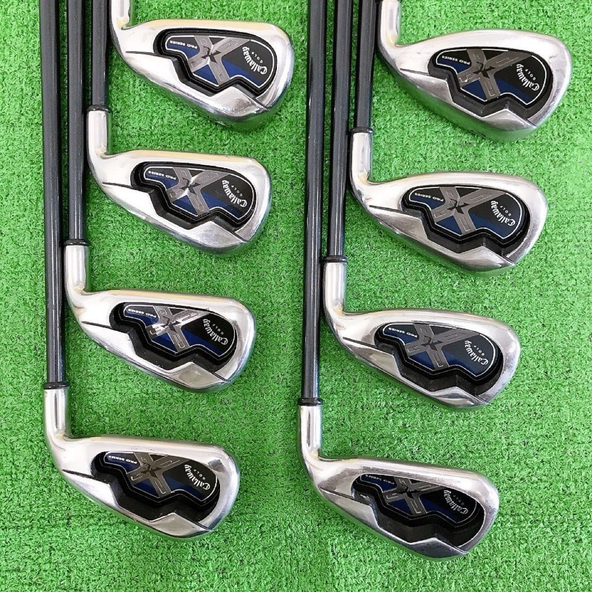 ツ14☆キャロウェイ X-18 PRO SERIES 8本アイアンセット S純正 RCH