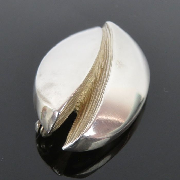 【最終価格】Hans Hansen シルバー925 ブローチ　デンマーク Hans Hansen ハンスハンセン ブローチ スターリングシルバー925