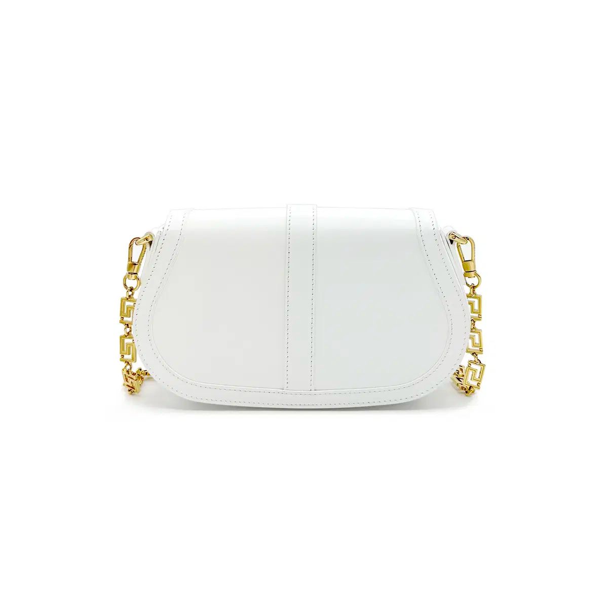 ヴェルサーチェ グレカ ゴッデス ショルダーバッグ ホワイト B1106C048