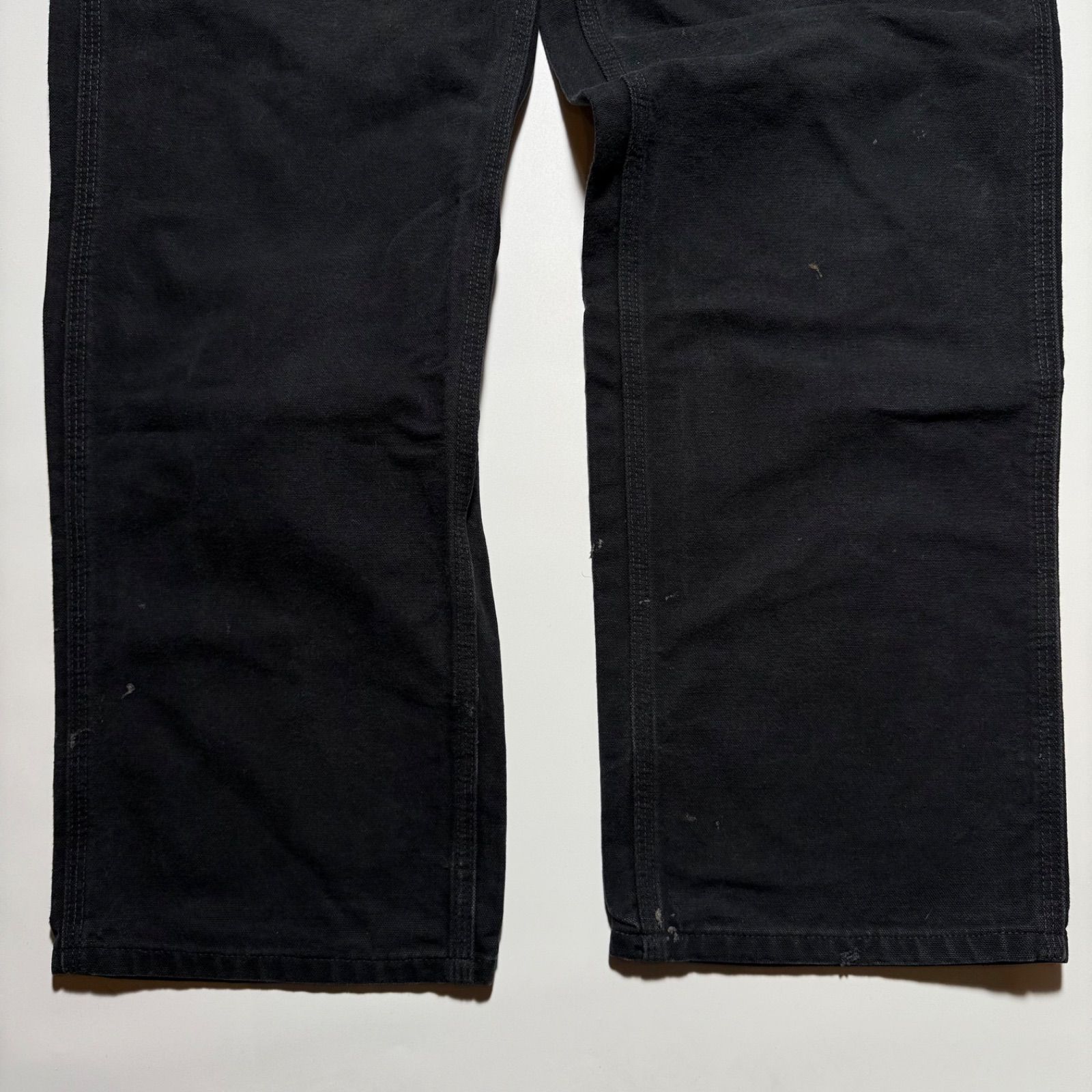 カーハート ペインターパンツ メキシコ製 刺繍 ブラック 33×32 Carhartt カーハート ブラック ペインターダックパンツ メキシコ製