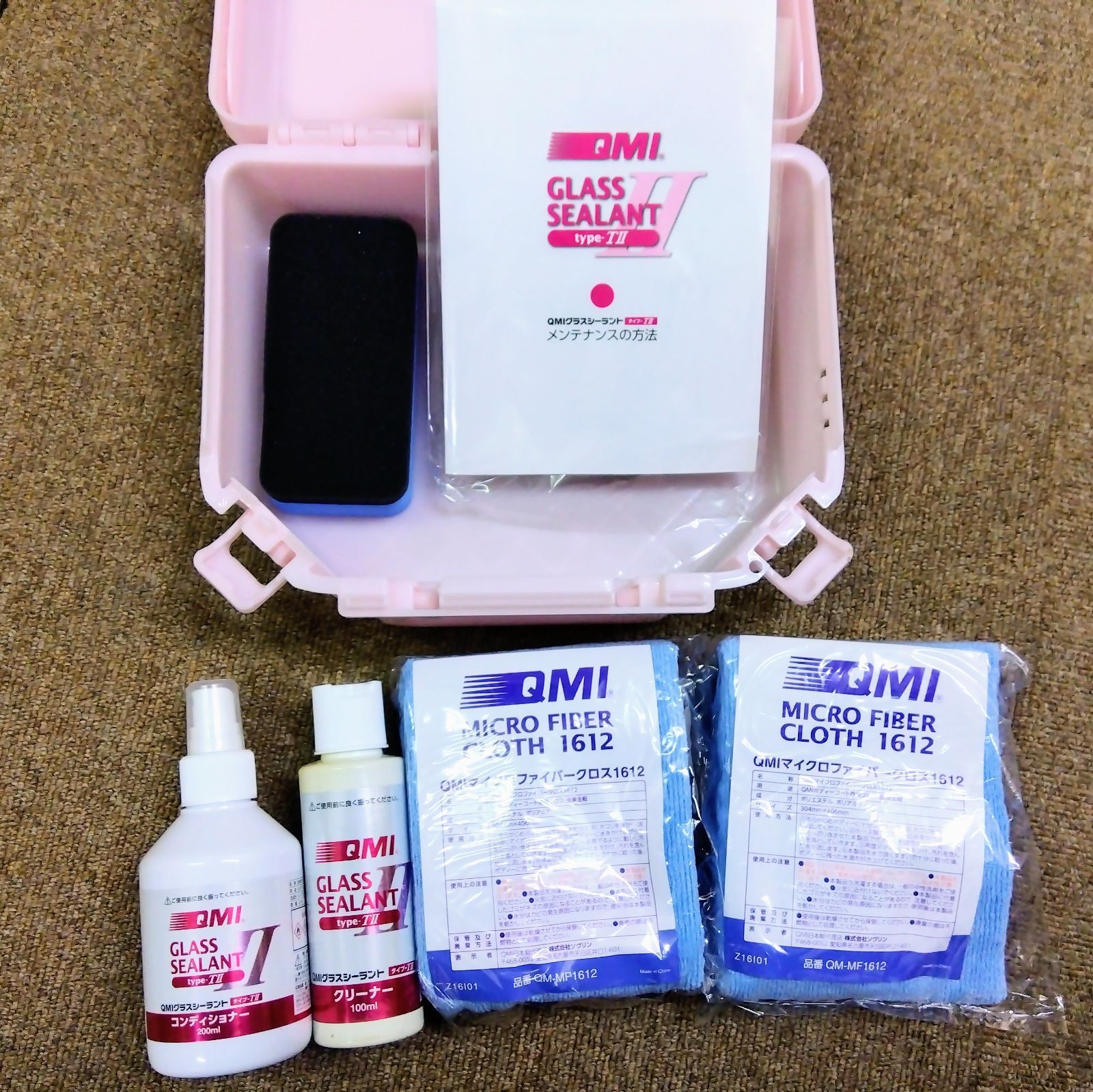 送料無料】QMI GLASS SEALANT type-TⅡ グラスシーラント タイプ-TⅡ