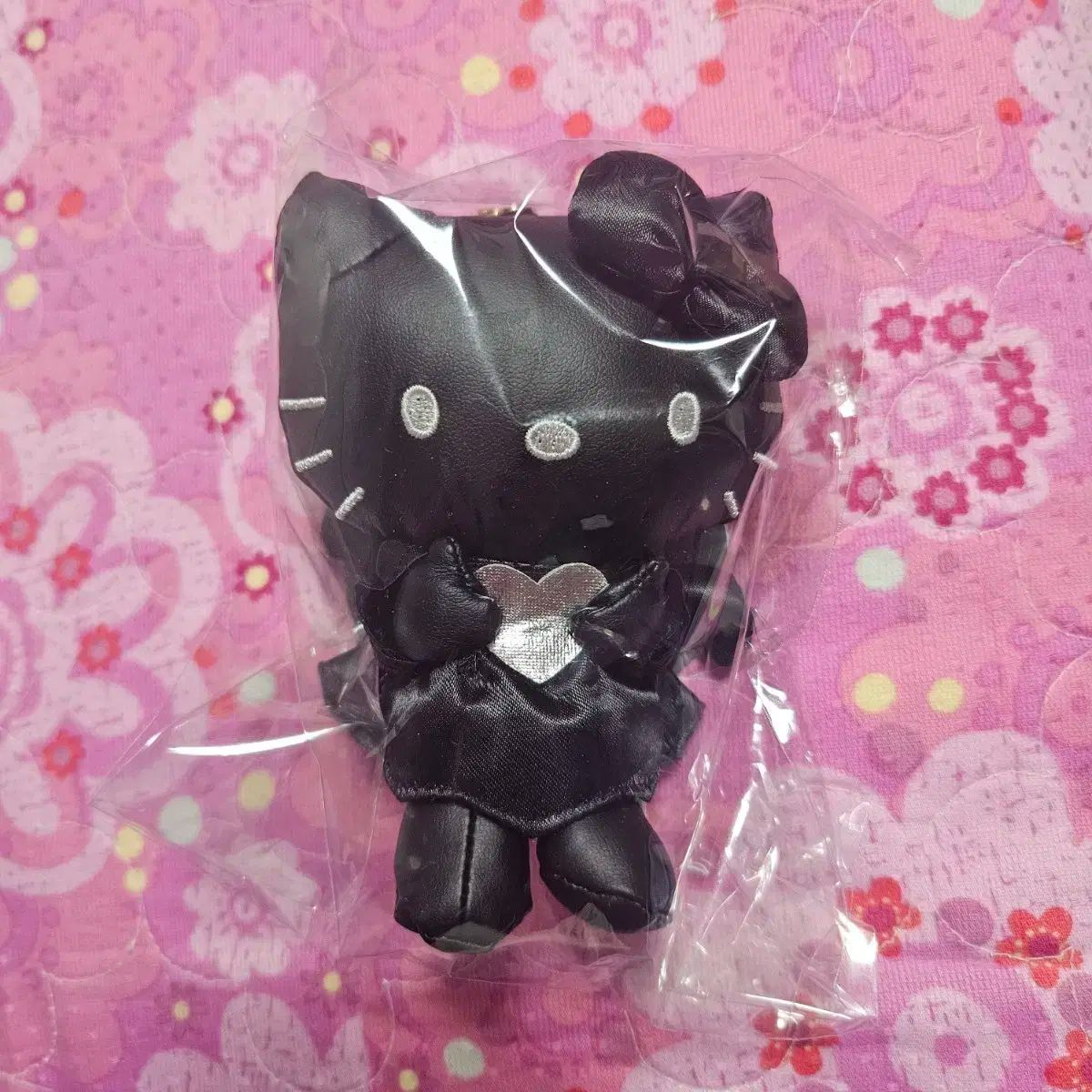 ハローキティクリアケース マイメロディぬいぐるみキーホルダーセット