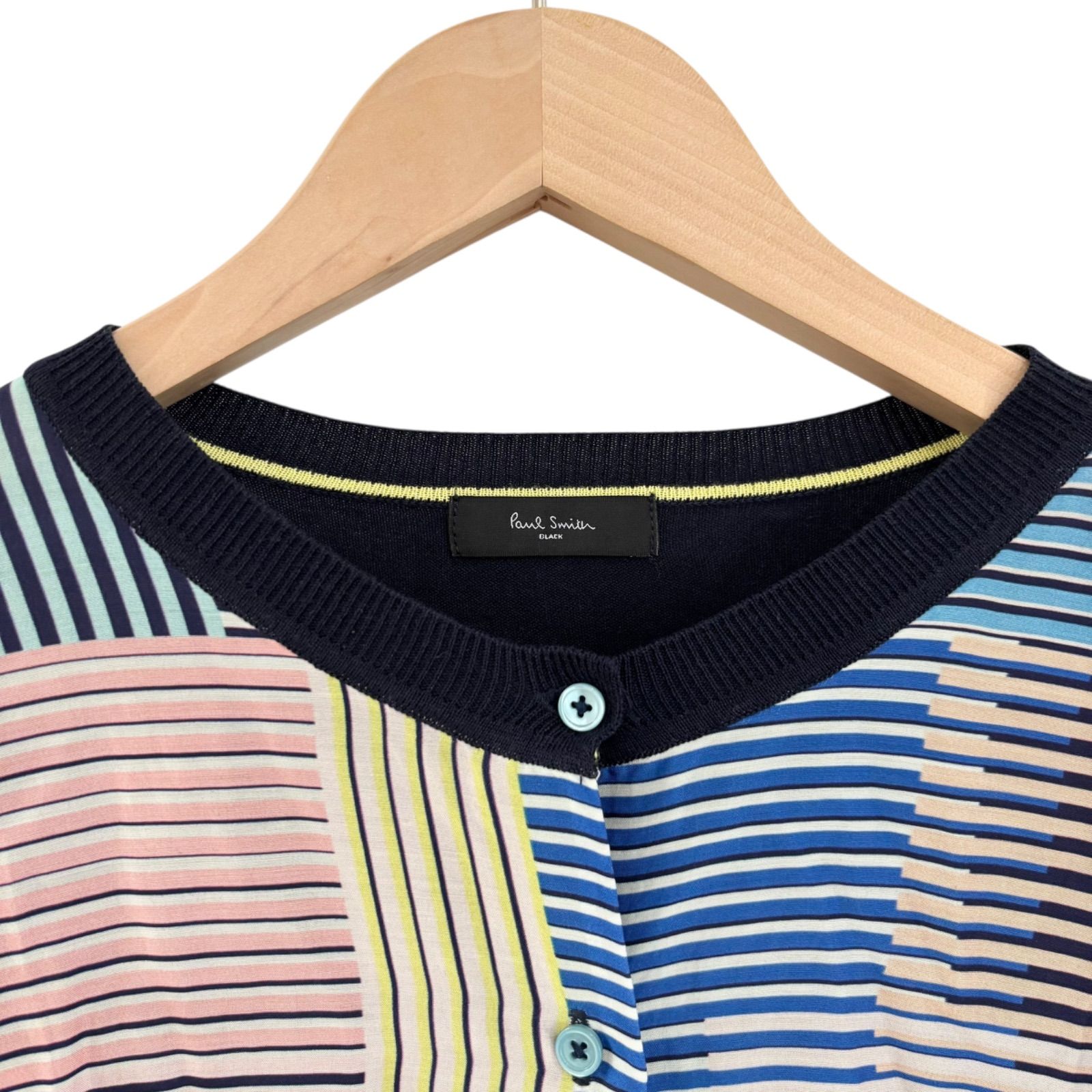 RE333 PaulSmith BLACK ポールスミスブラック 長袖カーディガン 