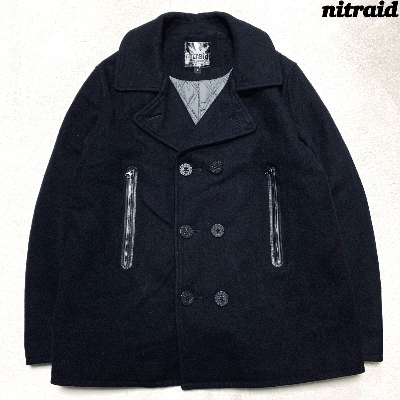 NITRAID PEA COAT Pコート ピーコート ウールコート メルトン ダブル