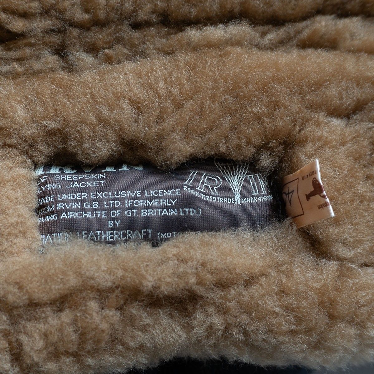 イギリス軍】【ROYAL AIR FORCE IRVIN JACKET】【B-3 ムートン