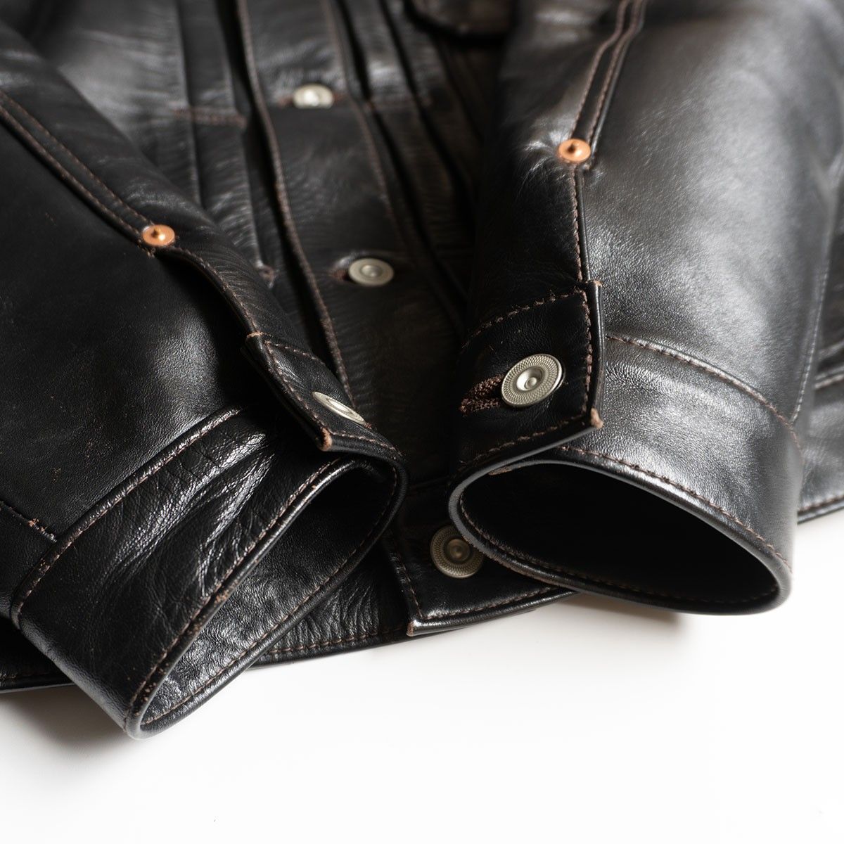 最高級】OLD CHIEF Y'2 LEATHER 【 HORSE 1st Type Jacket】38 ホース