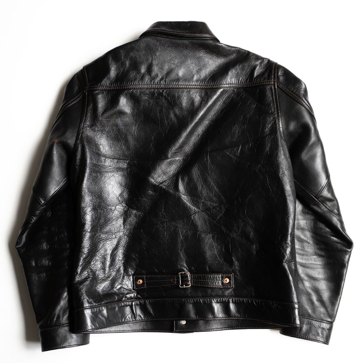 最高級】OLD CHIEF Y'2 LEATHER 【 HORSE 1st Type Jacket】38 ホース