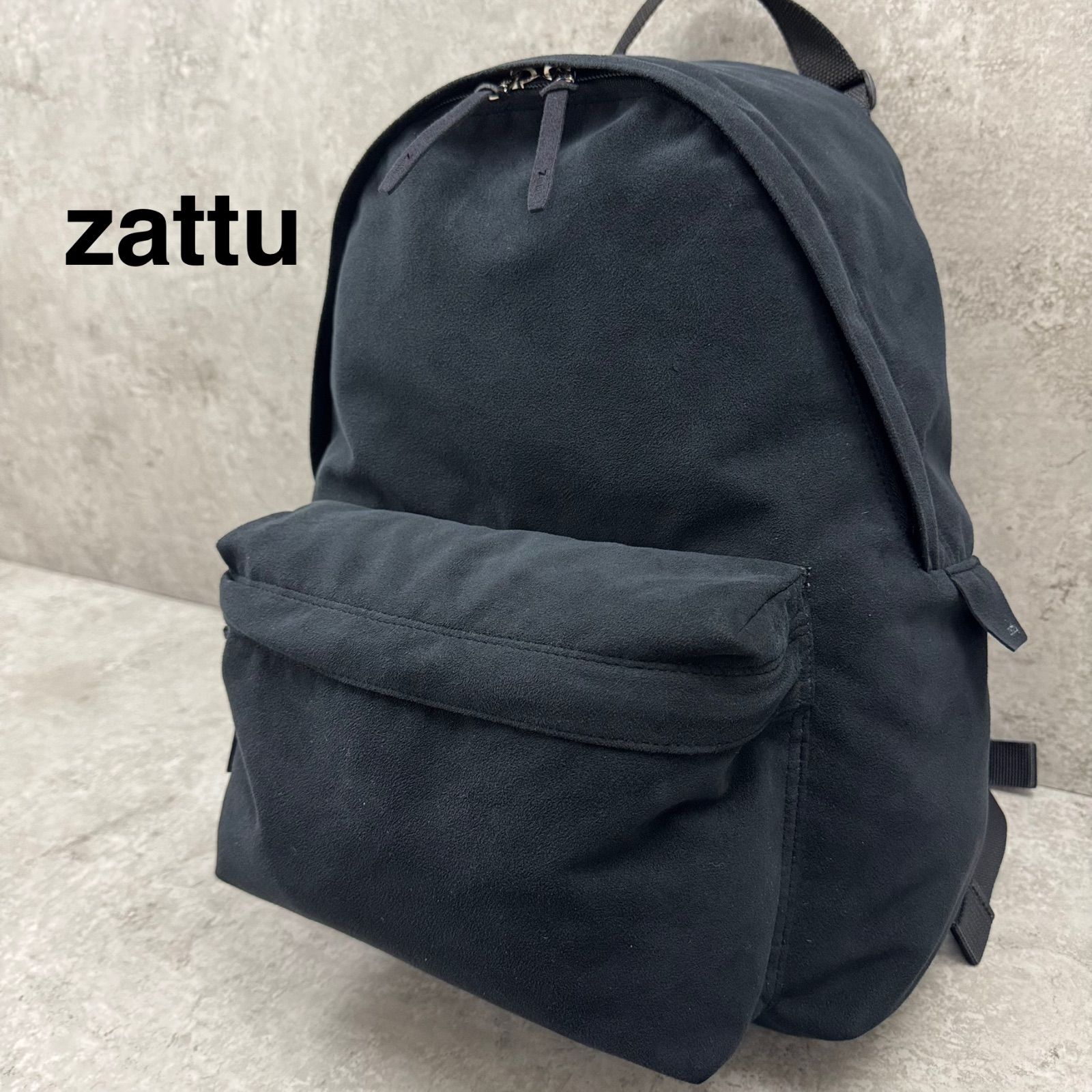 美品】zattu ESTER ザッツ バックパック マイクロファイバースエード 