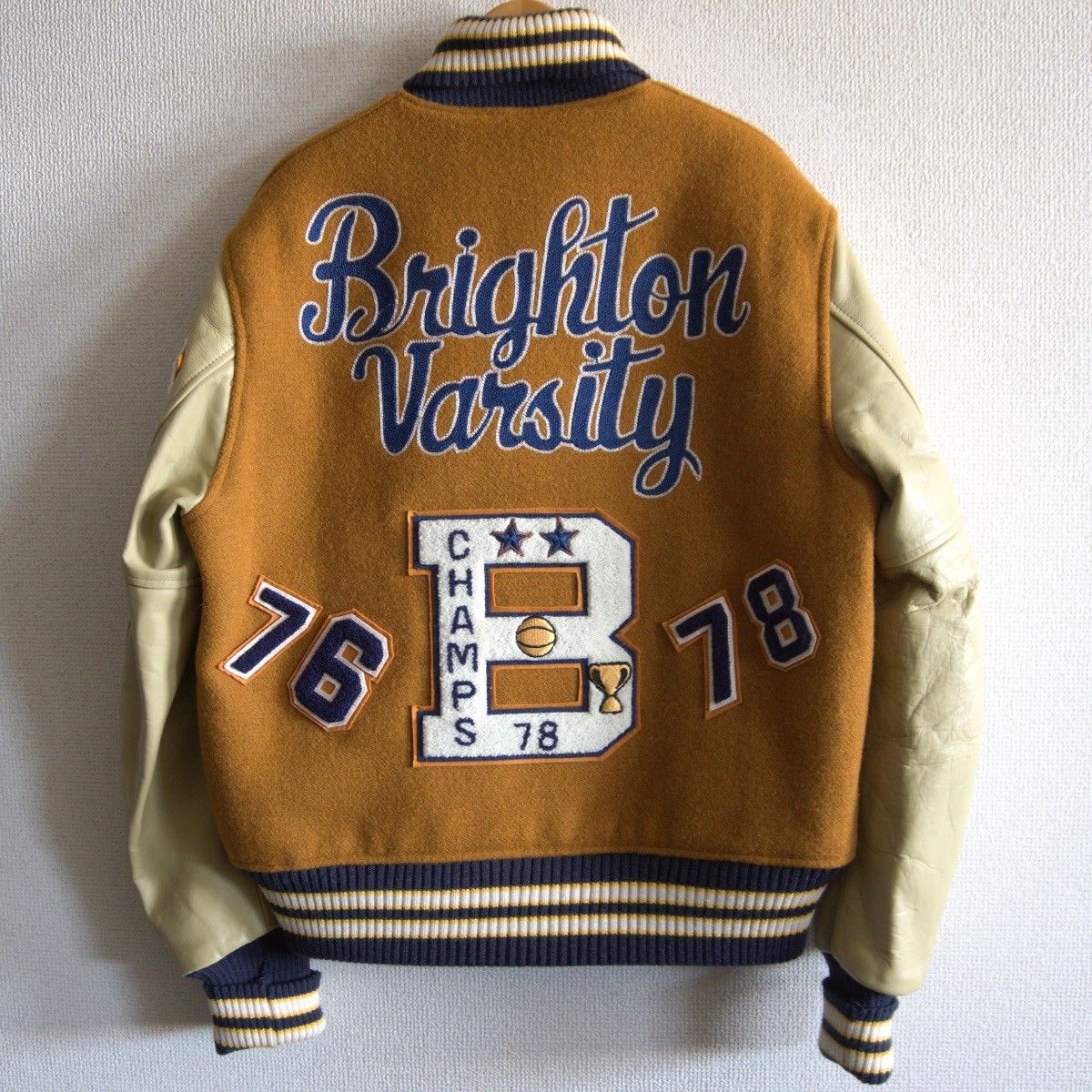 DA1990 WHITESVILLE ホワイツビル　袖革　フルデコスタジャン DA1990 WHITESVILLE ホワイツビル 袖革 フルデコスタジャン