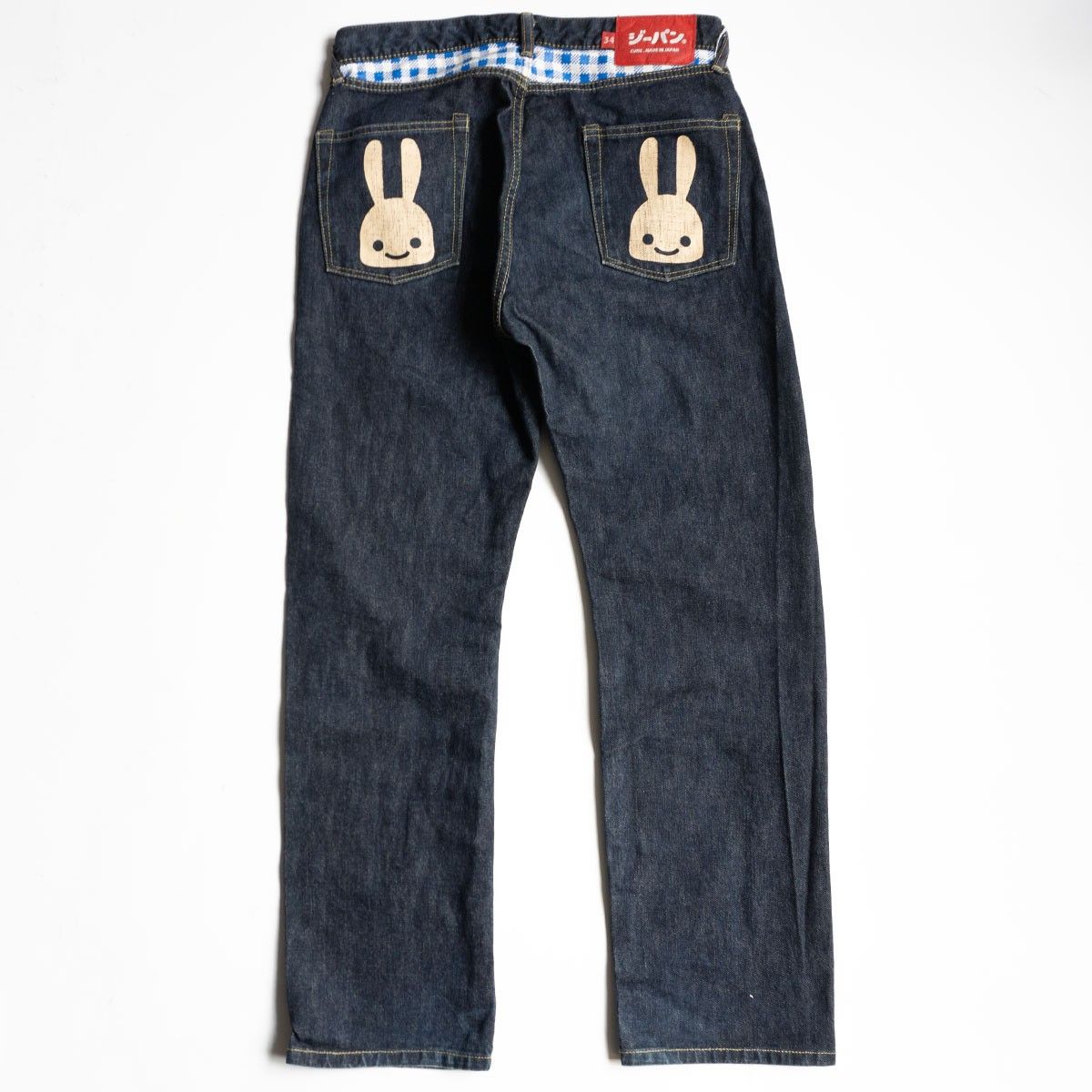 雰囲気抜群】CUNE【2連うさぎ デニムパンツ】34 キューン 25110468