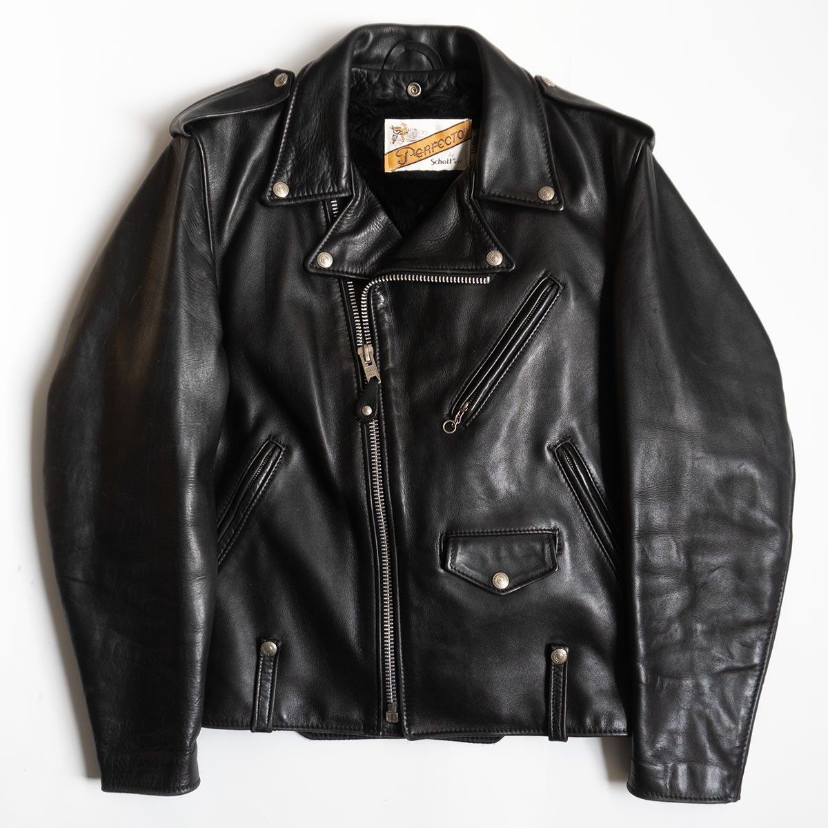 美品/希少モデル】SCHOTT【125/ダブルライダース ジャケット】38