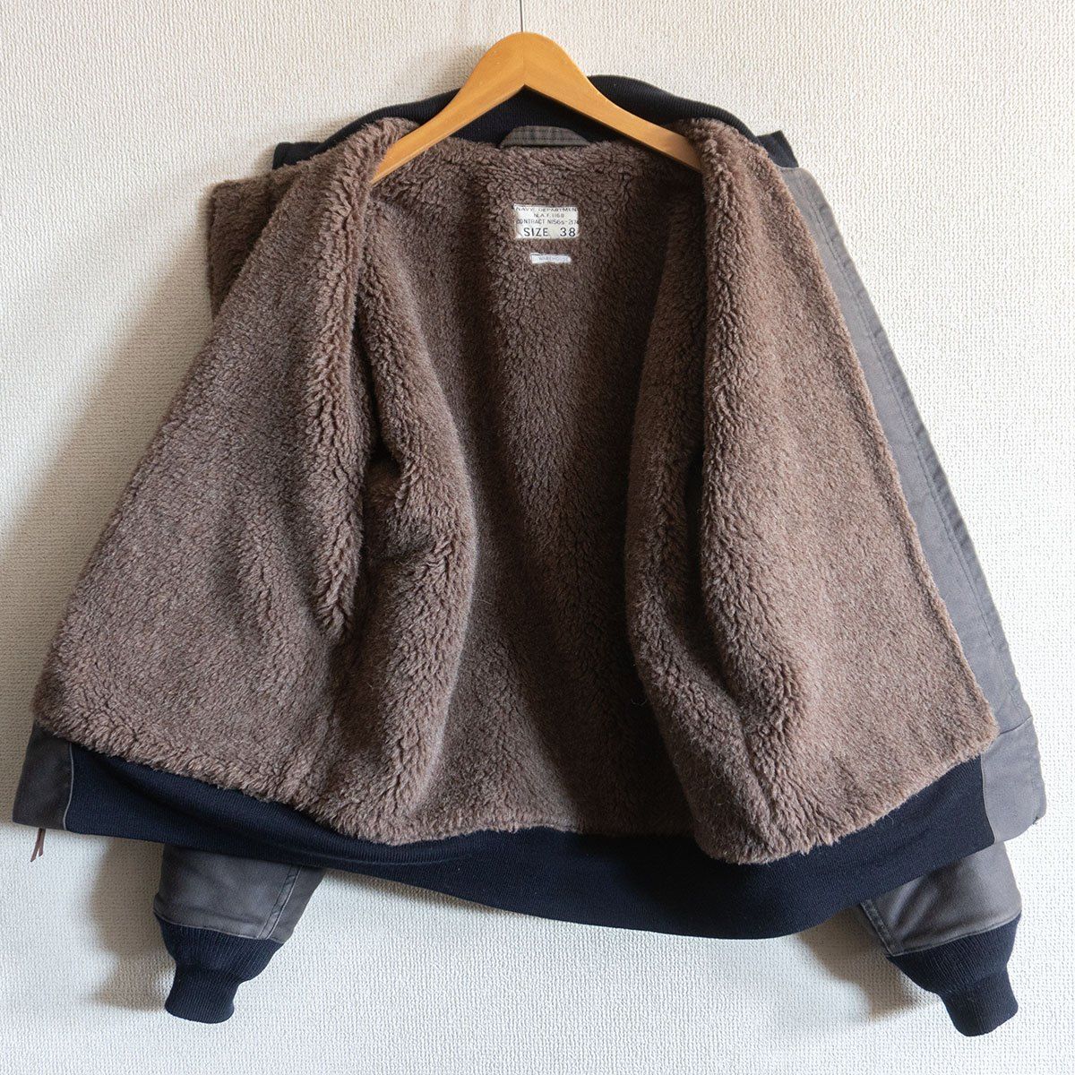 サイズ38 WAREHOUSE 2180 デッキジップジャケット ウエアハウス