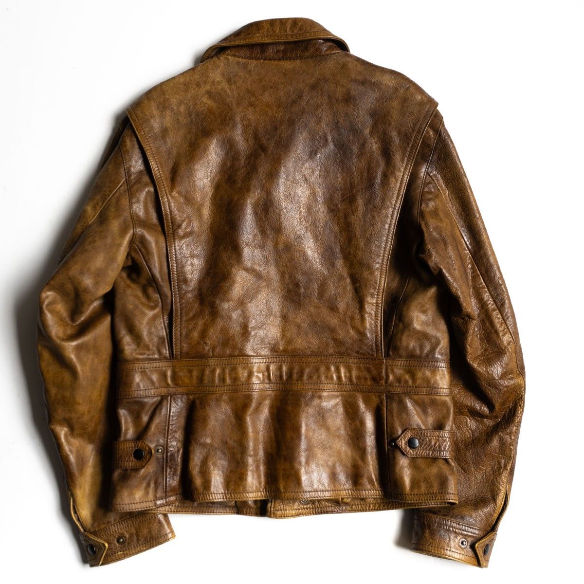 イタリア製】BELSTAFF【BLACK PRINCE レザー ライダースジャケット】M