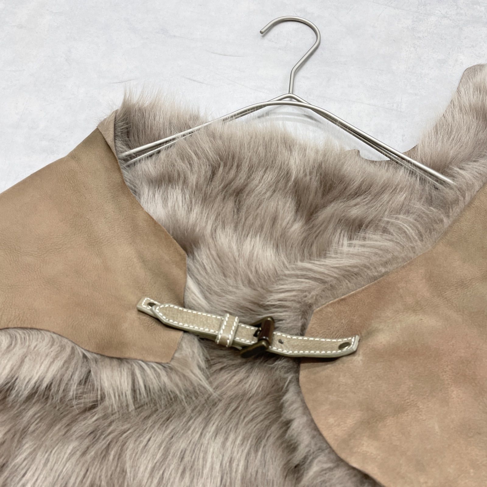 KARL DONOGHUE カールドノヒュー ムートンショール ストール 毛皮