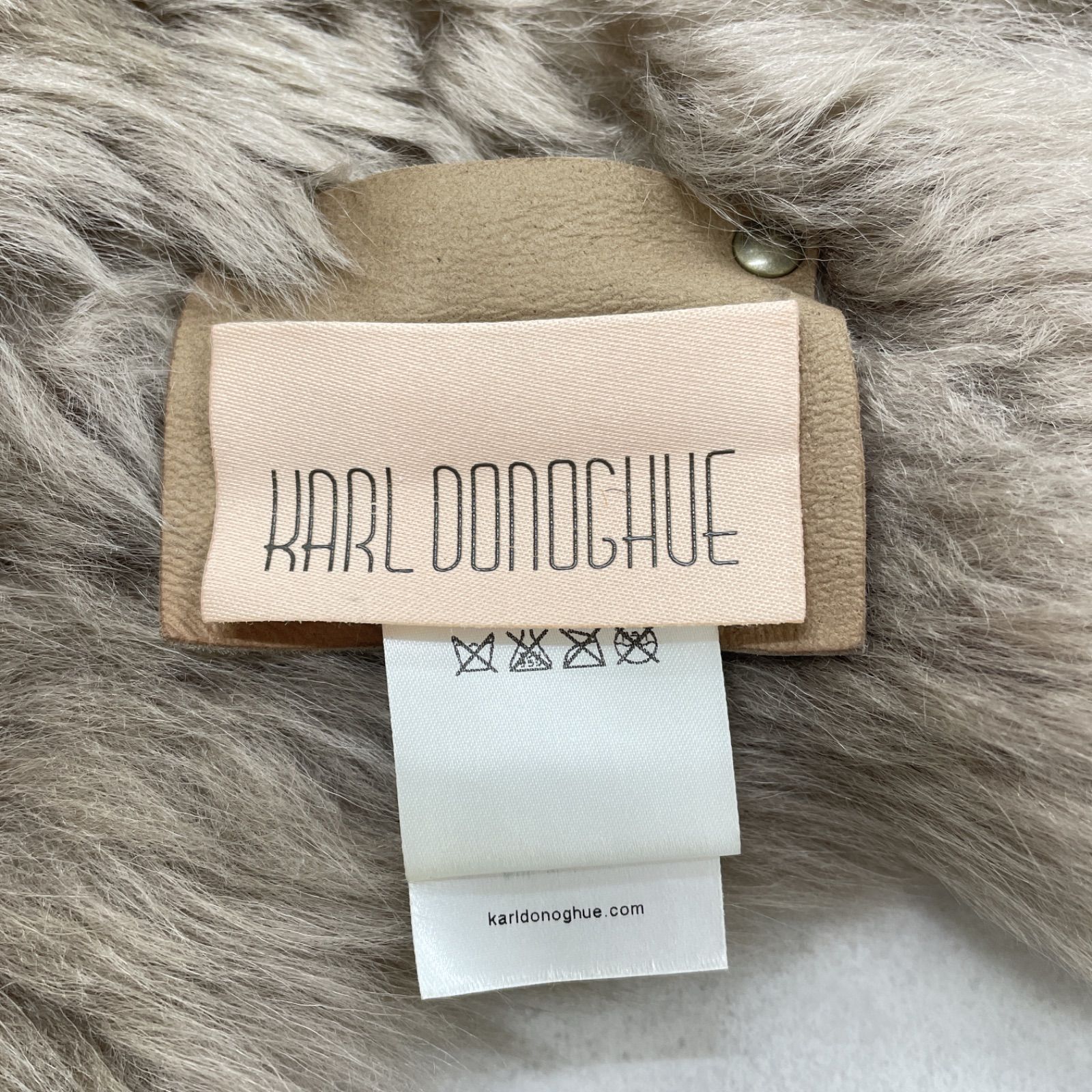 KARL DONOGHUE カールドノヒュー ムートンショール ストール 毛皮