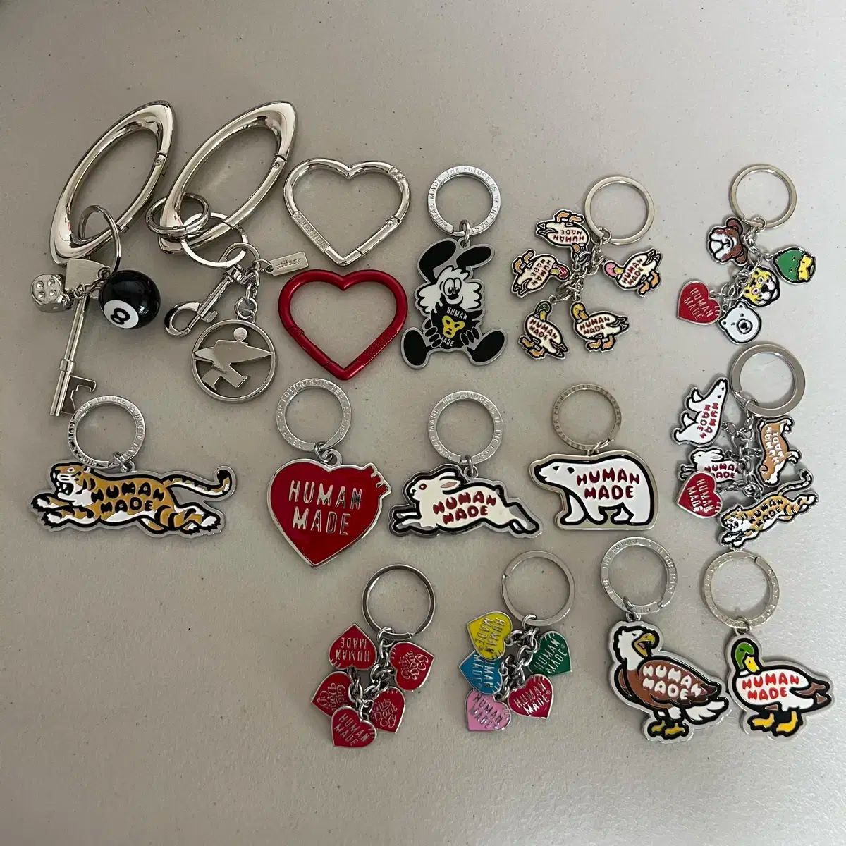 HUMAN MADE ヒューマンメイド キーホルダー 全て出品 - メルカリ