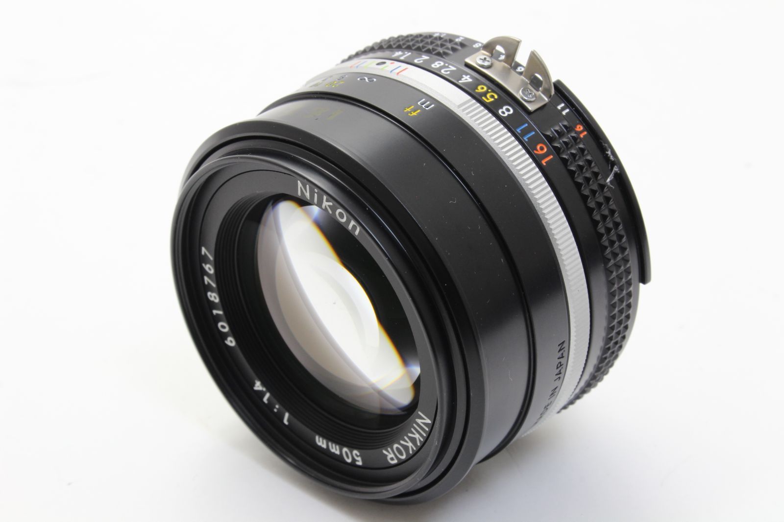 B+ (並品) Nikon ニコン Ai-S 50mm F1.4 2006年以降 購入 SIC 初期