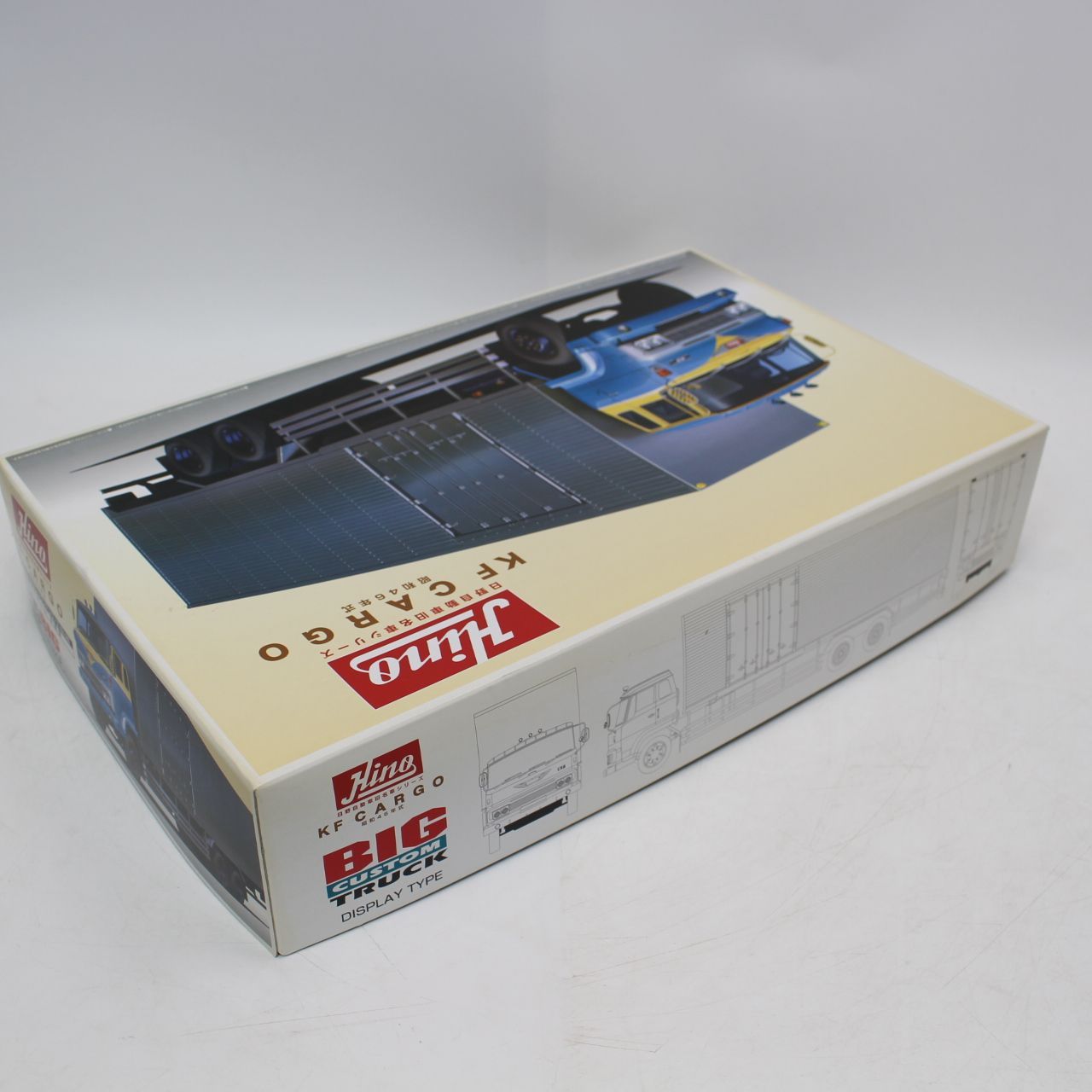 AS568)アオシマ 1/32 日野 KF カーゴ 中期型 昭和46年式 HINO 日野