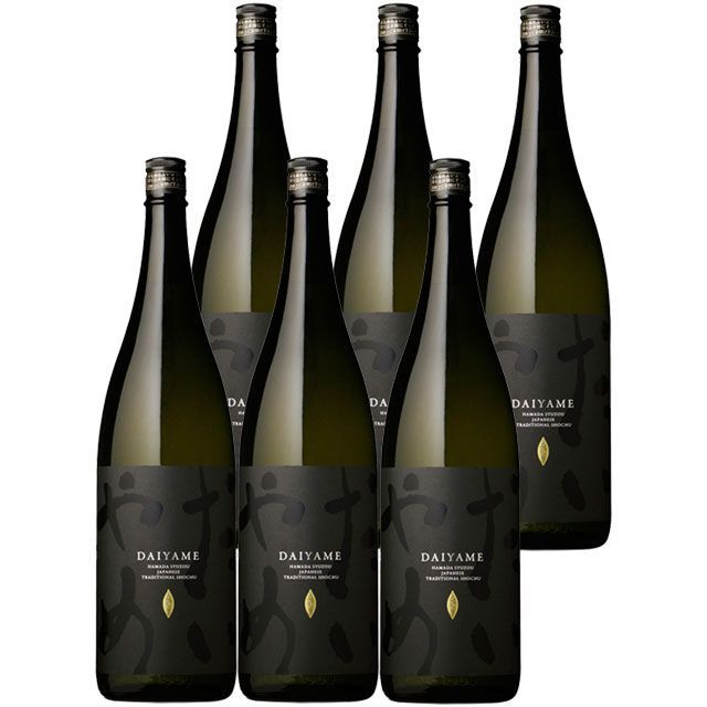 IWSC2019 最高賞受賞 だいやめ DAIYAME 25度 1800ml×6本 芋焼酎 濱田