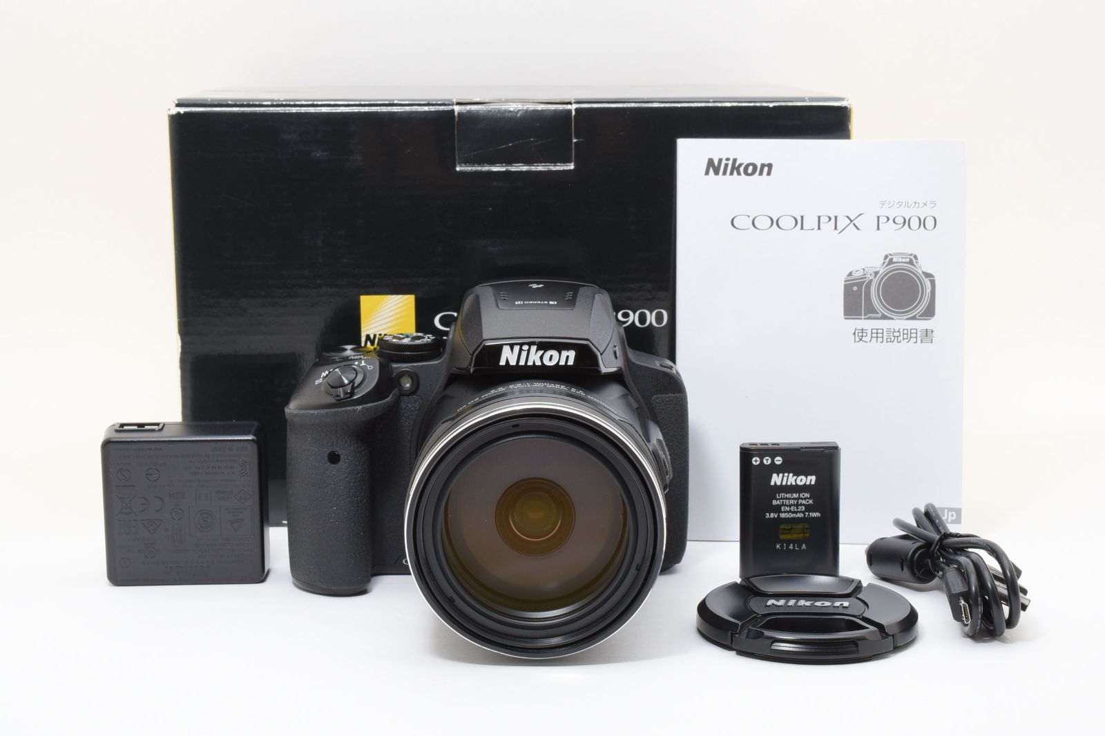 最終値下げ cool pix p900 Nikon ニコン 付属品多数 ☆極上☆ ニコン Nikon COOLPIX P900 《付属品多数！》☆完動品