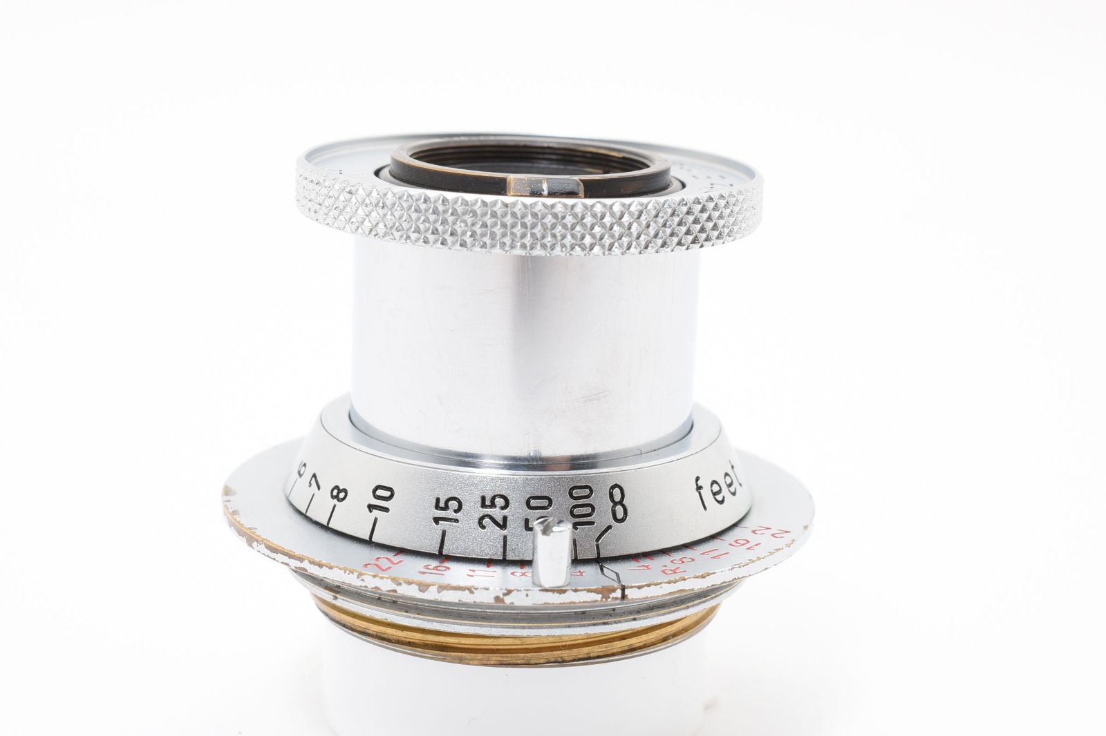 ☆希少良品☆ ライカ Leica Elmar 5cm 50mm F3.5 赤エルマー 106万台