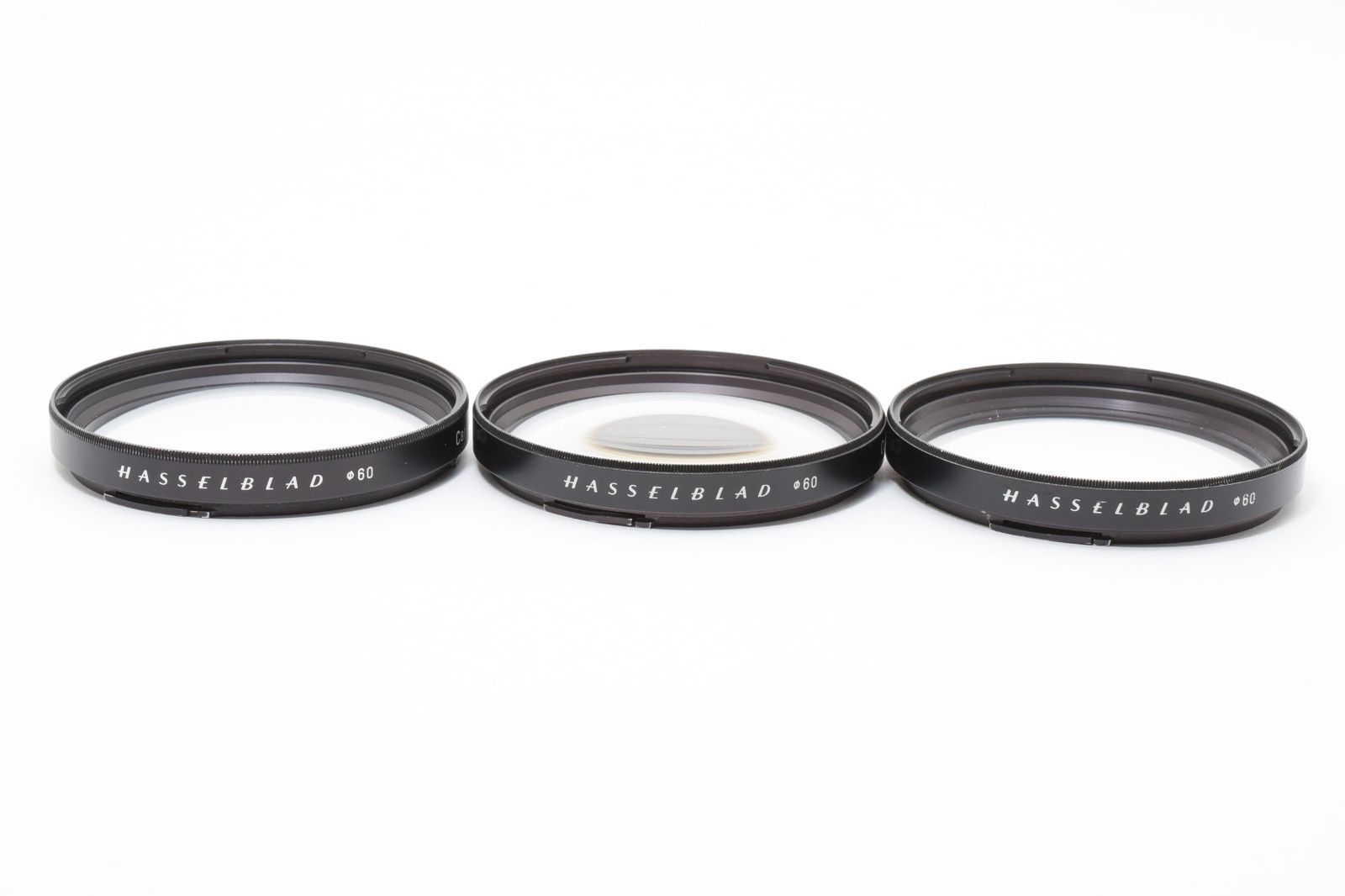 ★希少極上★ ハッセルブラッド HASSELBLAD Carl Zeiss T* Proxar 0.5m/ 1m/ 2m B60 3枚セット プロクサー【CFレンズ用】 #61P92A510203
