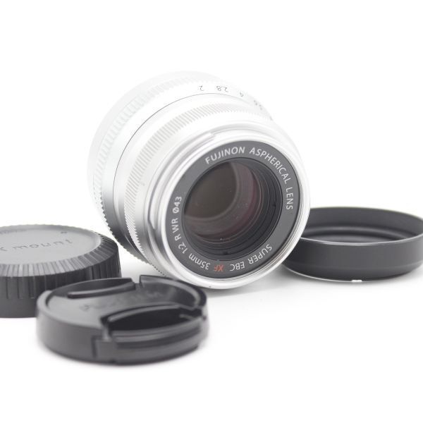 FUJIFILM 富士フイルム フジノン シルバー F XF35MMF2 R WR S ♯85002