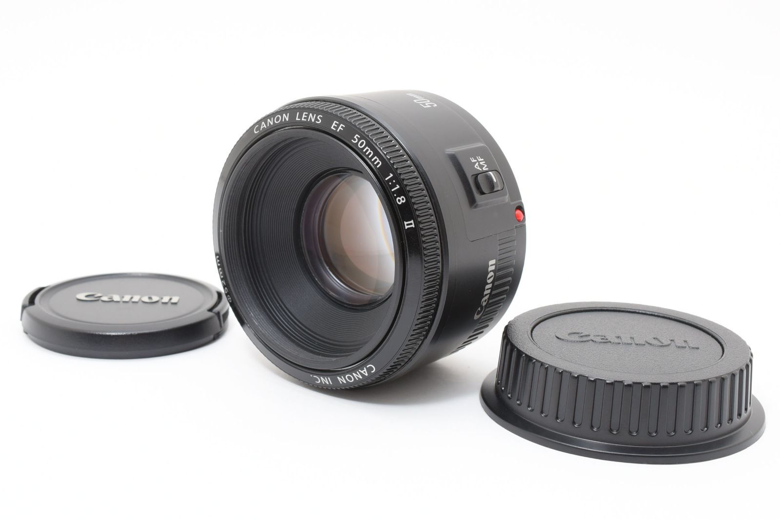 Canon EF 50mm F1.8II 単焦点 美品 動作良好前後キャップ付き Amazon.co.jp: Canon 単焦点レンズ EF50mm F1.8 II フルサイズ対応