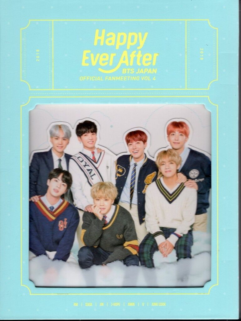 BTS DVD初回限定盤 FAN MEETING VOL.4 Happy Ever After *トレカ欠品