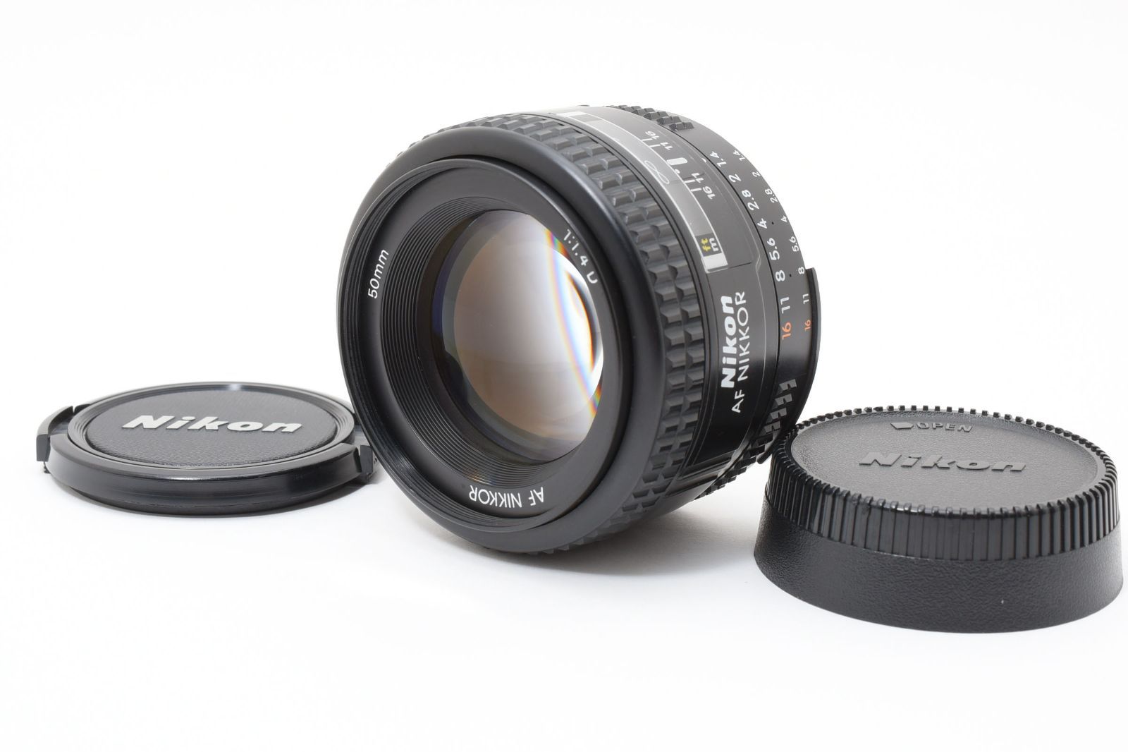 ☆良品☆ ニコン Nikon Ai AF NIKKOR 50mm F1.4D 《レンズキャップ付き