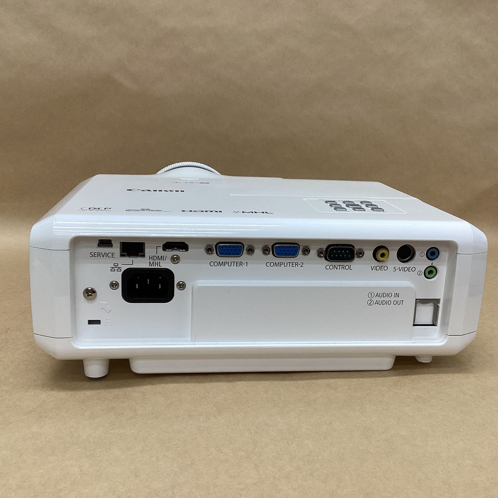 ランプ使用1414時間 Canon プロジェクター LV-WX310ST 3100ルーメン D