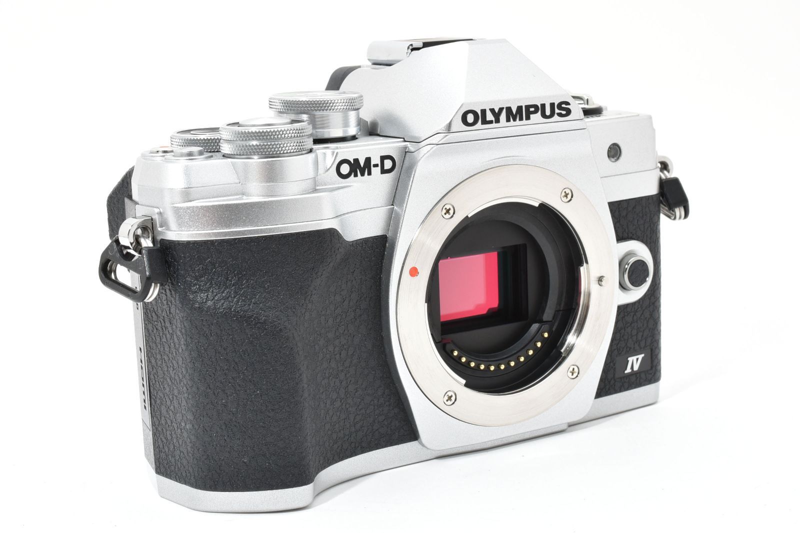 ☆極上☆ オリンパス OLYMPUS OM-D E-M10 Mark IV ボディ シルバー