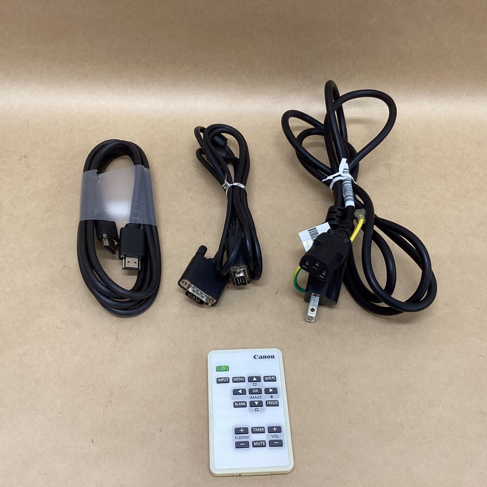 ランプ使用1414時間 Canon プロジェクター LV-WX310ST 3100ルーメン D