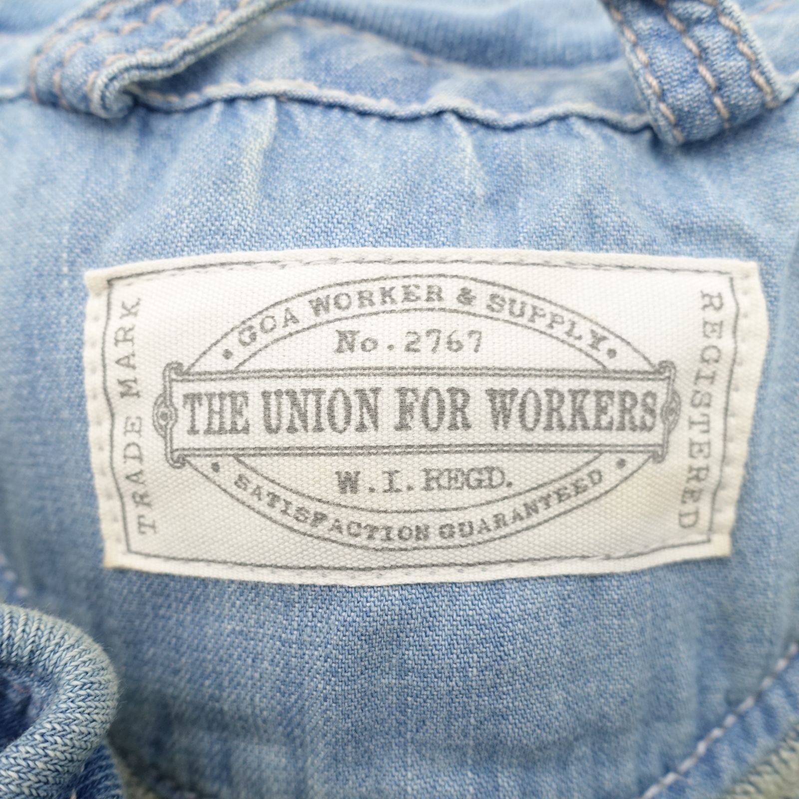 archive GOA denim hoodie bono パーカー Sサイズ ブルー y2k 平成