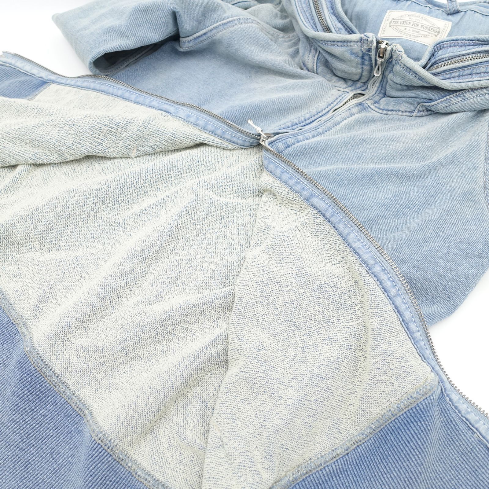 00s GOA vintage denim hoodie bono パーカー GOA vintage denim hoodie bono パーカー 00s