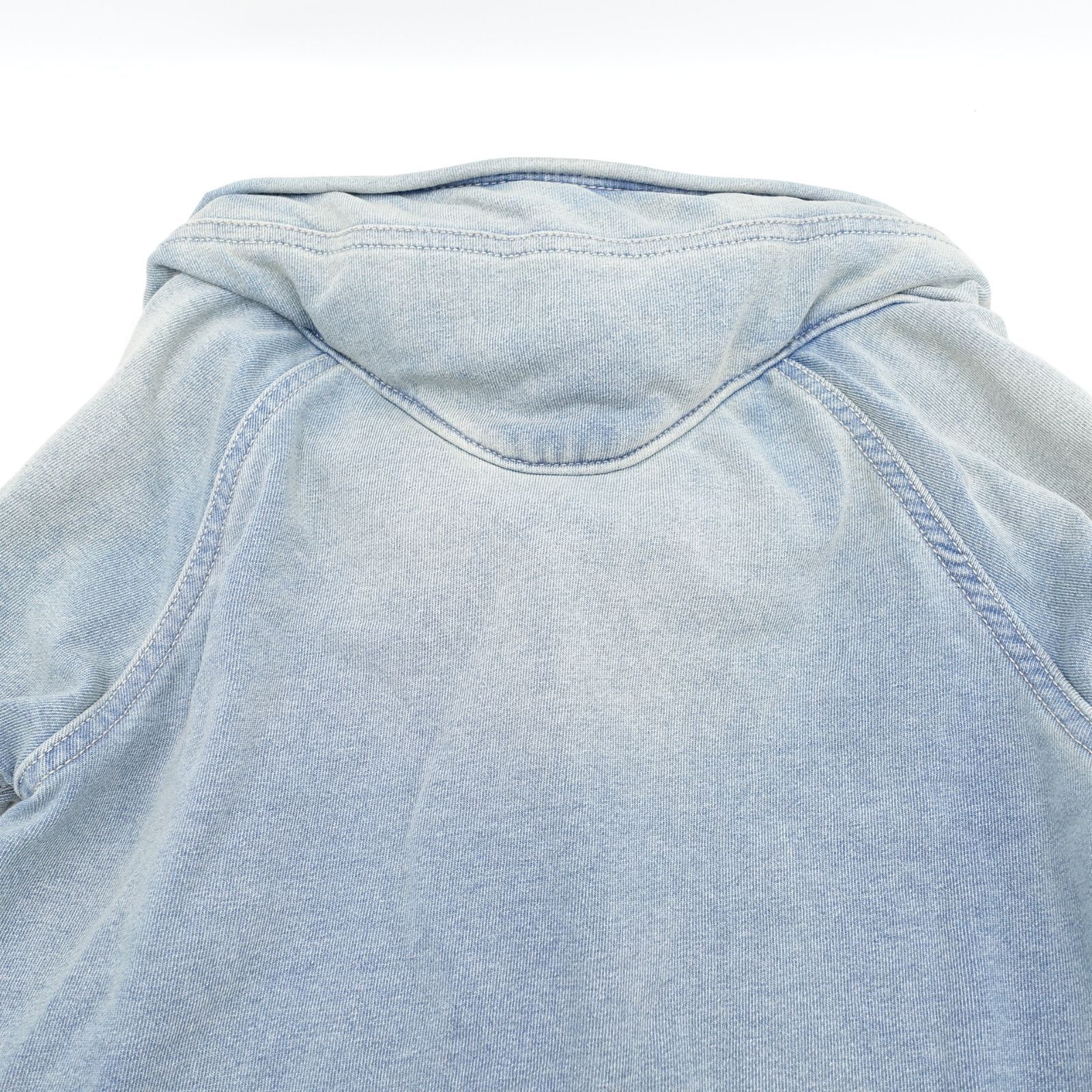 00s GOA vintage denim hoodie bono パーカー 数量限定，格安】 美品 GOA vintage denim bono hoodie ゴア デニム