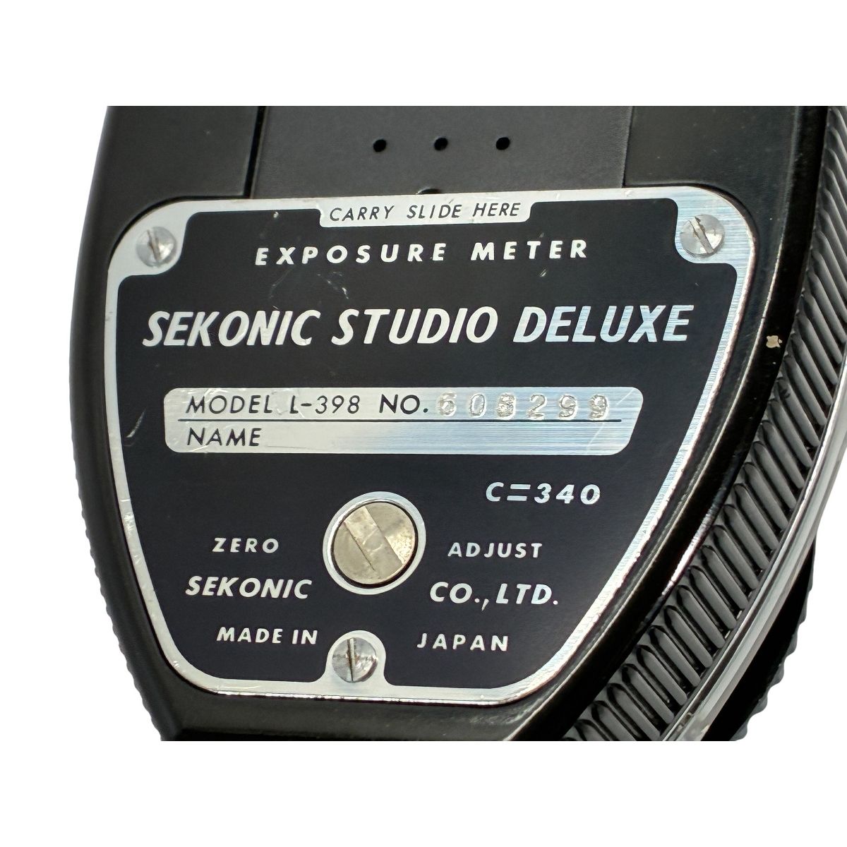 SEKONIC セコニック STUDIO DELUXE スタジオ デラックス L-398 露出計