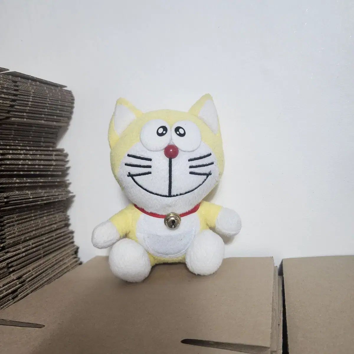 黄色いドラえもん 耳付きドラえもん ノモンイ ヴィンテージ人形 - メルカリ